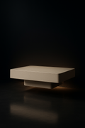 Aether — Coffee Table in a dark luxury setting