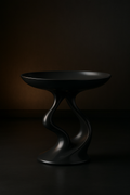 Equinox — Sculptural Table Centrepiece in a dark luxury setting