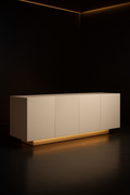 Glacier — Storage Sideboard in a dark luxury setting