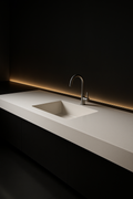Monolith — Kitchen Countertop in a dark luxury setting
