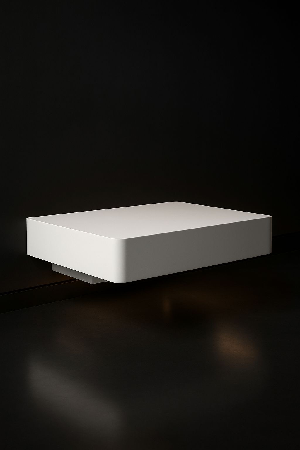 Plinth — Coffee Table in a dark luxury setting