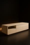 Selene — TV Media Unit in a dark luxury setting