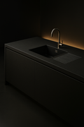 Serra — Bar Counter Top in a dark luxury setting