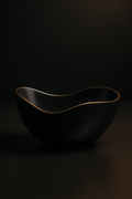 Verve — Freeform Decorative Vessel in a dark luxury setting